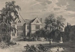 Cheshire Prints: Dorfold Hall, Cheshire, 1915