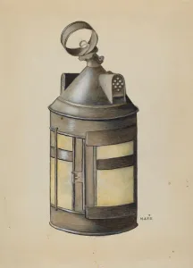 Dormer Window Lantern, c. 1936. Creator: Margaret Stottlemeyer