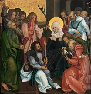 Dormition Prints: The Dormition of the Virgin; (reverse) Christ Carrying the Cross, ca. 1510. Creator