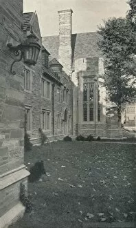 Courtyard Gallery: Dormitories and Dining Hall. Princeton University, New Jersey, c1922