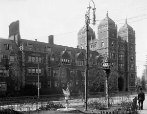 Dormitories, U. of Pa. Philadelphia, Pa. c1908. Creator: Unknown