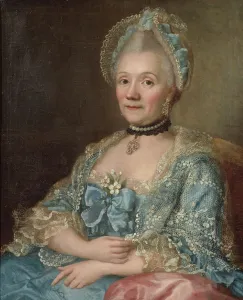 Pasch Ulrica Fredrika Prints: Dorothea Elisabeth Schultz, married Sauer, 1771. Creator: Ulrika Fredrika Pasch