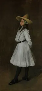 1902 Prints: Dorothy, 1902. Creator: William Merritt Chase