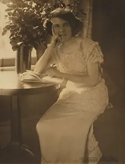 Kasebier Gertrude Prints: Dorothy W. Kane, about 1907. Creator: Gertrude Kasebier