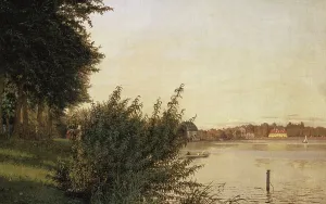Dosseringen seen toward Österbro, 1836. Creator: Christen Kobke