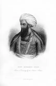 Barakzai Prints: Dost Mahommed Khan, ruler of Afghanistan, 19th century
