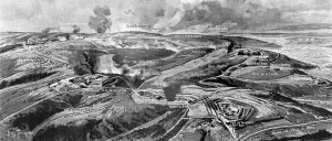 De Douaumont et Vaux a Souville et Tavannes, 1916. Creator: Louis Trinquier