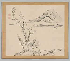 Double Album of Landscape Studies after Ikeno Taiga, Volume 2 (leaf 11), 18th century