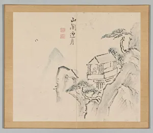 Double Album of Landscape Studies after Ikeno Taiga, Volume 2 (leaf 31), 18th century