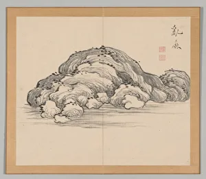 Double Album of Landscape Studies after Ikeno Taiga, Volume 1 (leaf 12), 18th century