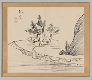 Double Album of Landscape Studies after Ikeno Taiga, Volume 2 (leaf 22), 18th century