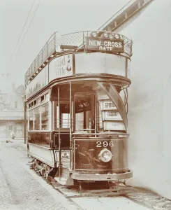 Two Decker Gallery: Double-decker electric tram, 1907