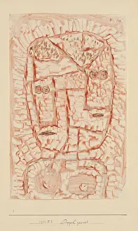 Paul Klee Double Face Print, 1933. Art Prints, Posters & Puzzles