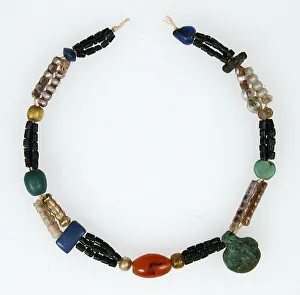 Double String of Beads, Coptic, 4th-7th century. Creator: Unknown Double String of Beads, Coptic, 4th-7th century. Creator: Unknown