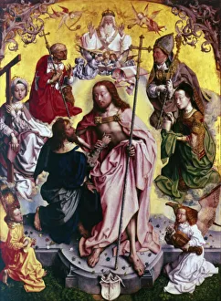 Doubting Thomas placing his hand into Christs wound, c1499. Artist: Master of the altarpiece of St Bartholomew
