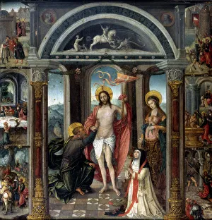 Doubting Thomas putting his hand into Christs wounds
