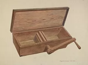 Handle Collection: Dough Mixer, c. 1940. Creator: Roger Deats