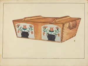 Baking Gallery: Dough Trough, c. 1939. Creator: Hedwig Emanuel