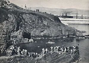 Douglas - The Bathing-Place at Port Skillion, 1895