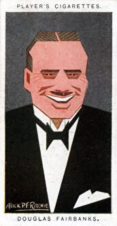 Alick Pf Ritchie Gallery: Douglas Fairbanks, American film actor, 1926.Artist: Alick P F Ritchie