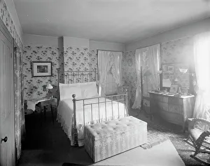 Rocking Chair Prints: Douglas residence, bedroom with hat tree