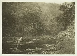In Dove Dale. 'Habet!', 1880s. Creator: Peter Henry Emerson