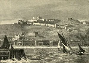 Dover, from the Sea, 1898. Creator: Unknown