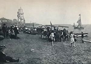 Donkey Ride Gallery: Dovercourt - The Sands, 1895