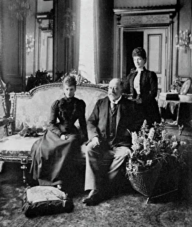 Seat Prints: The Dowager Empress of Russia, King Edward VII and Queen Alexandra, May 1900 (1964)