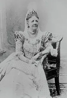 Tiara Prints: Dowager Queen Sophia of Sweden, between c1910 and c1915. Creator: Bain News Service