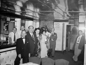 Night Life Prints: Downbeat, New York, N.Y. ca. 1948. Creator: William Paul Gottlieb