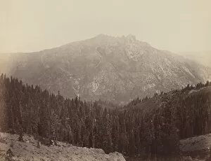 Atmospheric Gallery: Downeville Butte, 1860s. Creator: Carleton Emmons Watkins