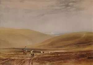 Anthony Vandyke Copley Fielding Gallery: The Downs near Beachy Head, 1844, (1935). Artist: Anthony Vandyke Copley Fielding