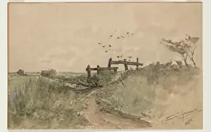 Irrigation Prints: In the Downs, possibly 1855. Creator: Carel Nicolaas Storm