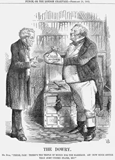 The Dowry, 1863. Artist: John Tenniel The Dowry, 1863. Artist: John Tenniel