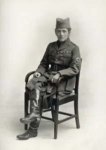 Prisoners Of War Prints: Dr Caroline Matthews, c1900s. Creator: George Jacob Holyoake
