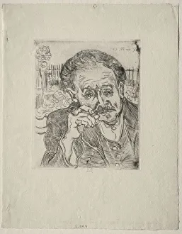 Dr. Gachet, 1890. Creator: Vincent van Gogh (Dutch, 1853-1890)