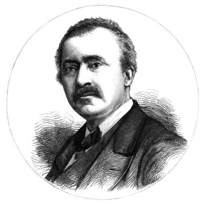 Archaeologist Prints: Dr Heinrich Schliemann, German explorer and archaeologist, 19th century