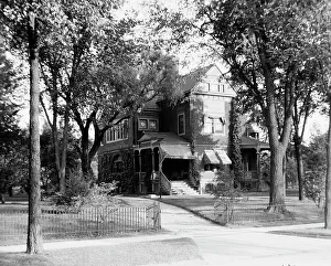 Dr. Henry C. Potter's residence, Saginaw, Mich. between 1900 and 1910. Creator: Unknown