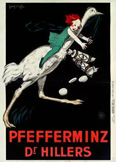 Marketing Collection: Dr. Hillers Pfefferminz, 1927. Creator: D Ylen, Jean (1886-1938)