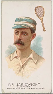 Worlds Champions Prints: Dr. James Dwight, Lawn Tennis Champion North of England 1885, from Worlds Champions