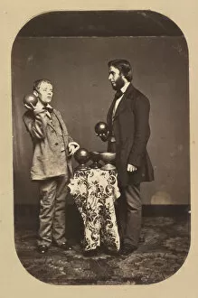 Dr. Joseph Parrish and an Idiot, ca. 1858. Creator: Frederick Gutekunst