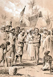 John Rowlands Prints: Dr Livingstone, I presume?, 10 November 1871 (c1878)