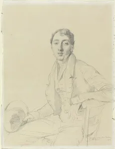 Ingres Jean Auguste Dominique Prints: Dr. Louis Martinet, 1826. Creator: Jean-Auguste-Dominique Ingres