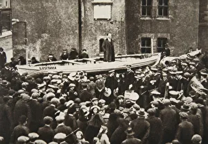 Dr Macaura, fundraising for minesweepers, World War I, May 1918