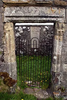 Dr MacLeans tomb, Kilmuir Graveyard, Skye, Highland, Scotland