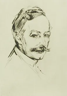 Ophthalmologist Prints: Dr. Max Linde, 1902. Creator: Edvard Munch