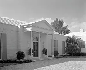 Front Door Prints: Dr. and Mrs. Leon Levy, residence at 1409 S