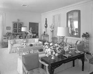 Dr. and Mrs. Leon Levy, residence at 1409 S. Ocean Blvd. Palm Beach, 1959. Creator: Gottscho-Schleisner, Inc