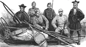 Snow Shoe Prints: Dr. Nansens Snow-Shoe Expedition across Greenland, 1888. Creator: Unknown